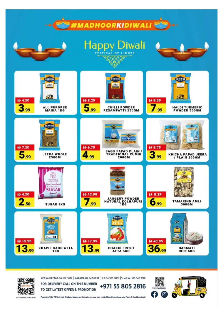 Diwali Festival Sale – Big Discounts & Offers In Madhoor Stores Dubai