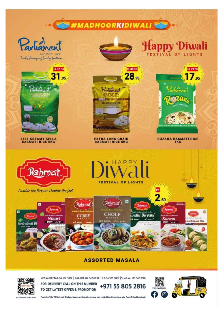 Diwali Festival Sale – Big Discounts & Offers In Madhoor Stores Dubai
