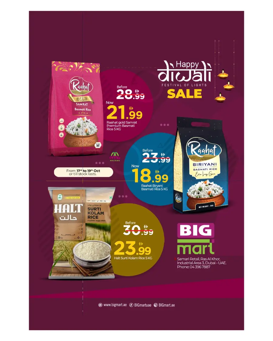 Diwali sale In BIG mart Dubai