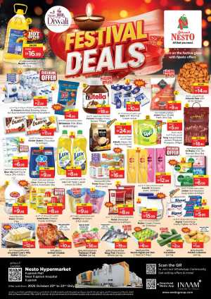 Festival Deals In Nesto Hypermarket Fujairah