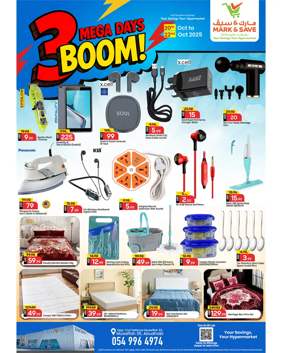 3 Mega Days In Mark & Save Abu Dhabi