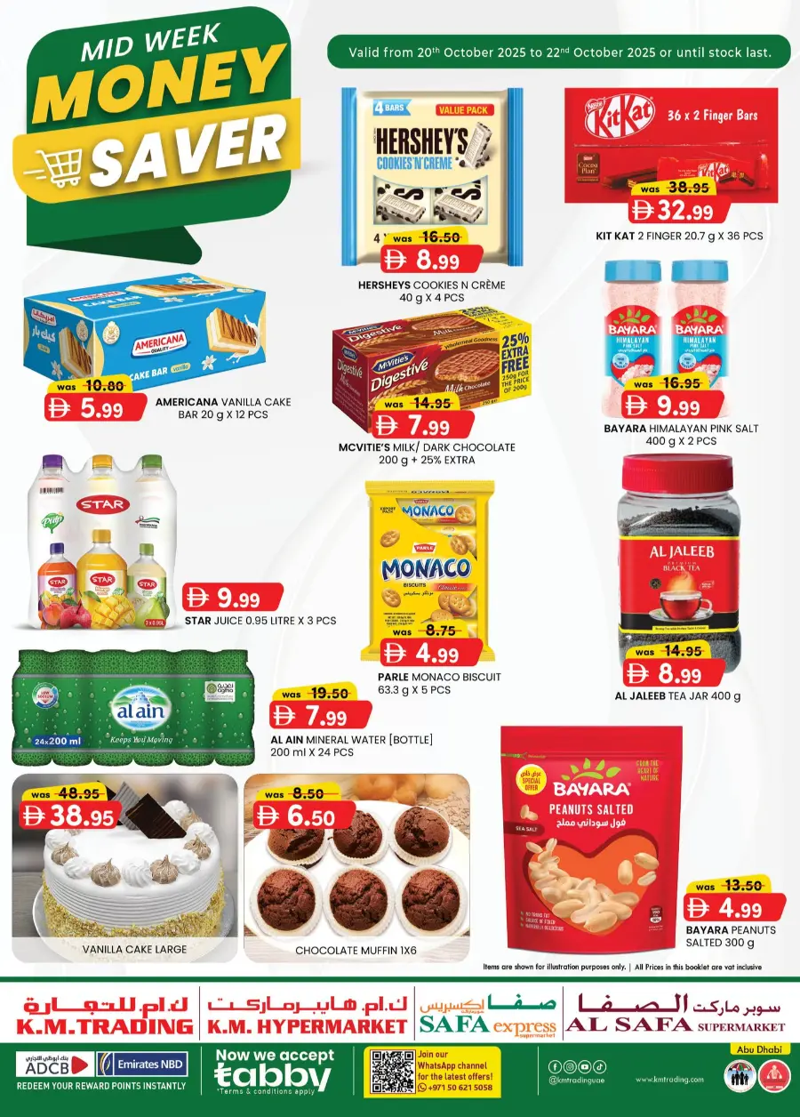 Mid Week Money Saver In K.M Trading Abu Dhabi