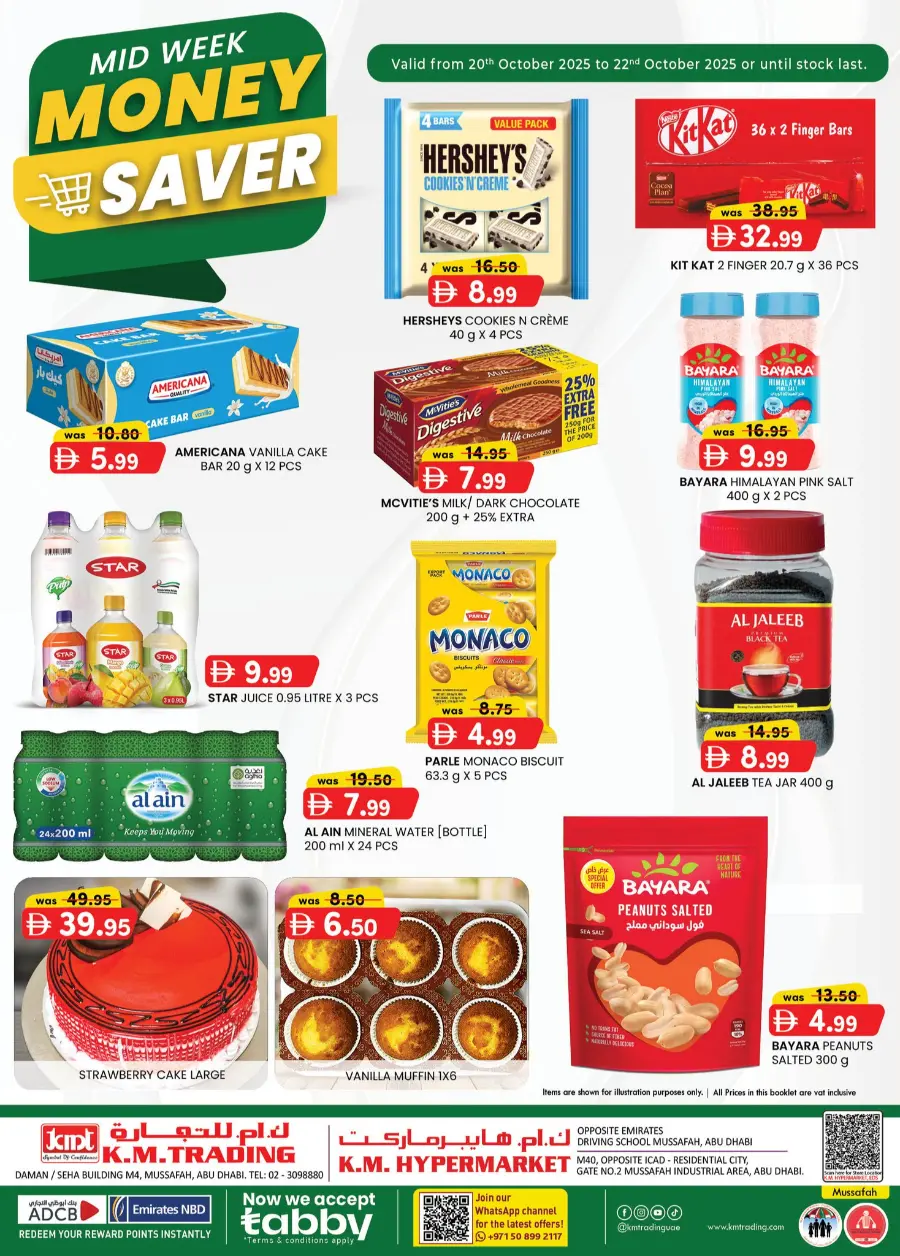 Mid Week Money Saver In K.M Trading Abu Dhabi