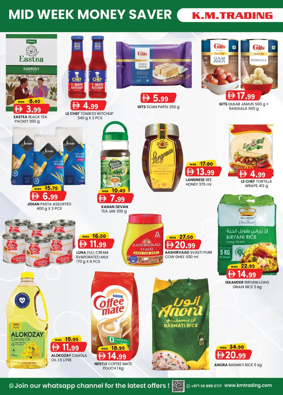 Mid Week Money Saver In K.M Trading Abu Dhabi