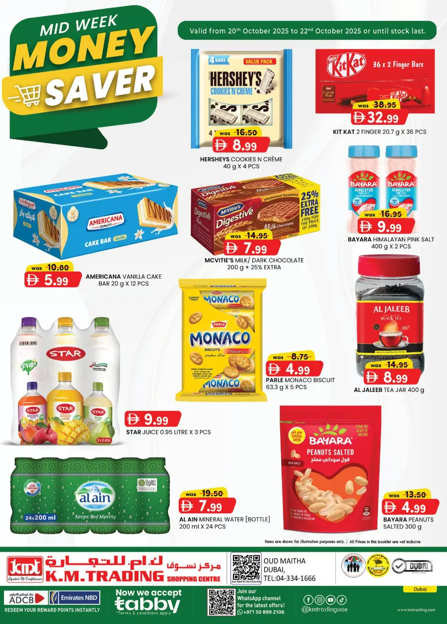 Mid Week Money Saver In K.M Trading Dubai
