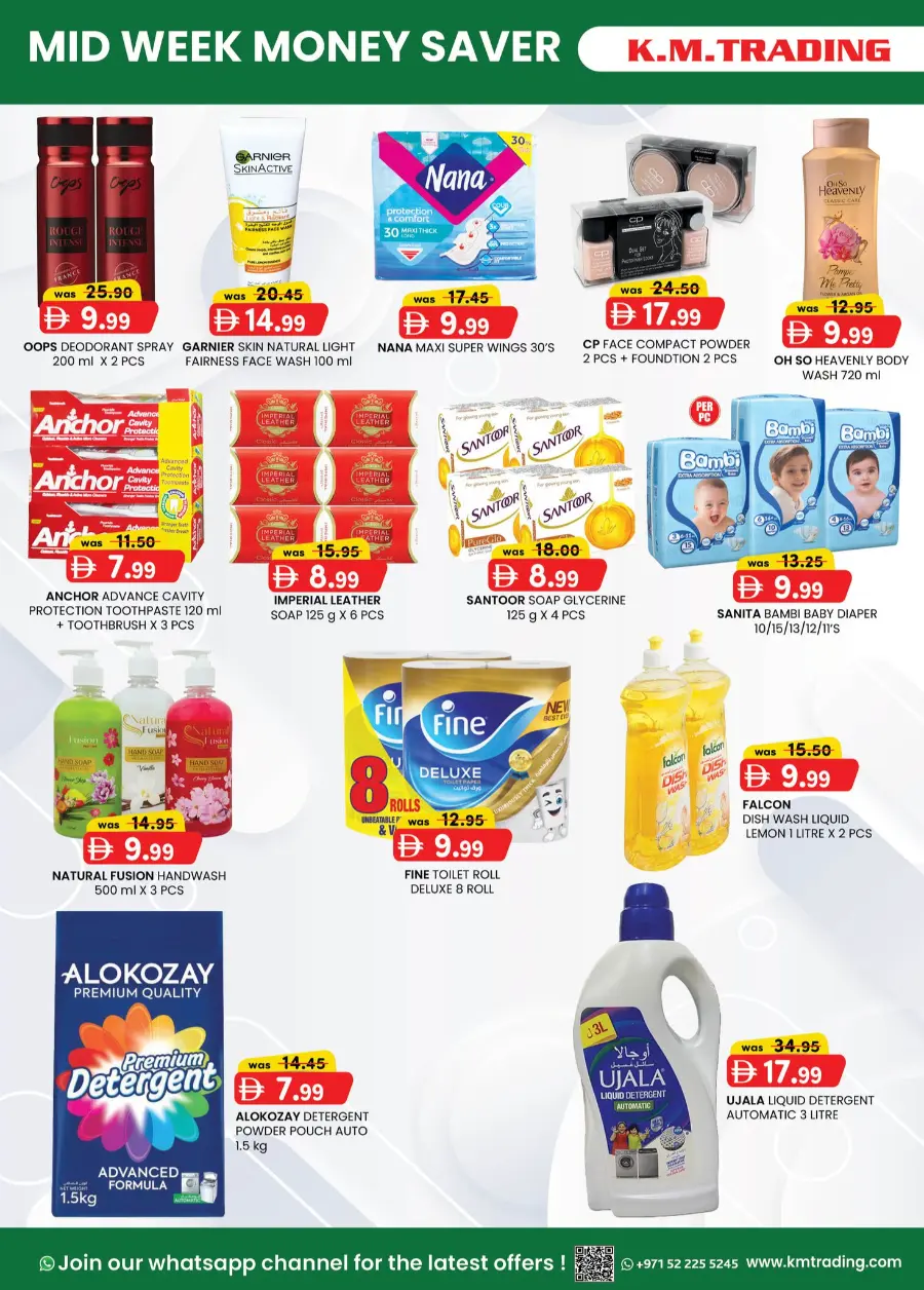 Mid Week Money Saver In K.M Trading Dubai