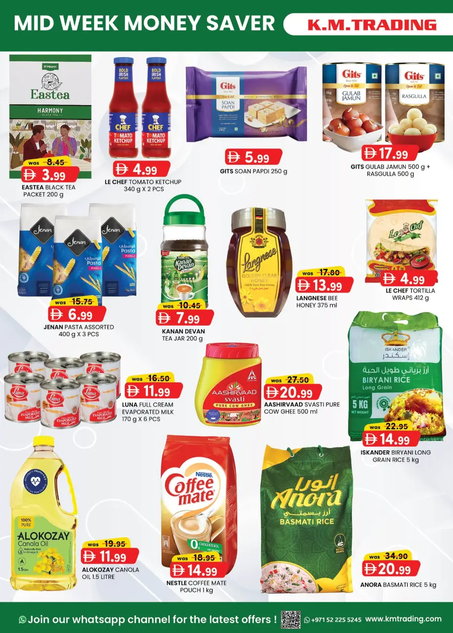 Mid Week Money Saver In K.M Trading Dubai