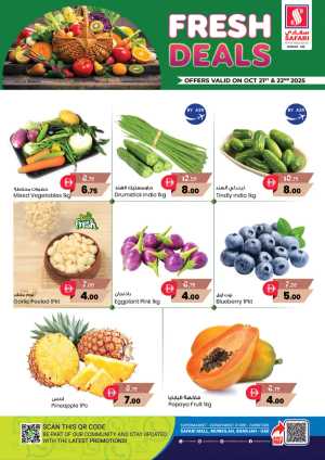 Fresh Deals In Safari Hypermarket Sharjah / Ajman