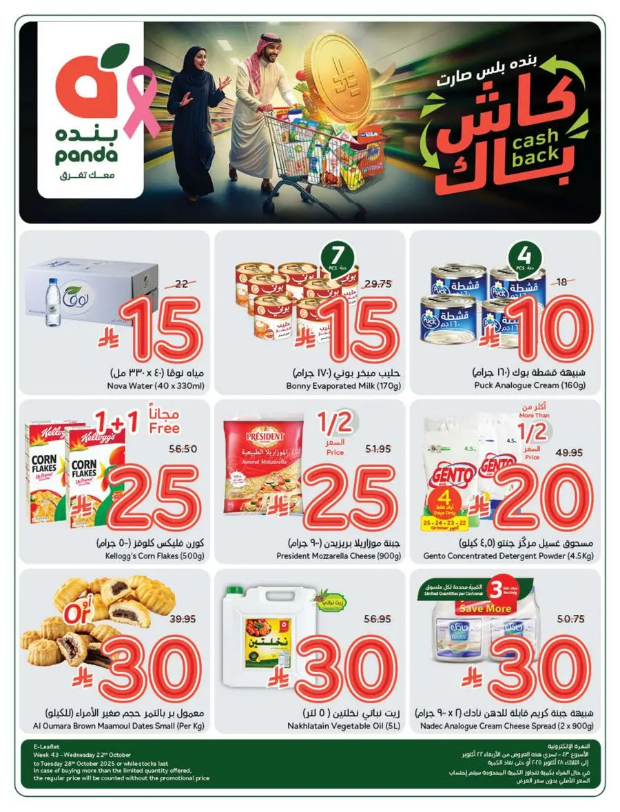 Weekly Mega Offers In Panda Hypermarket Shaqraa