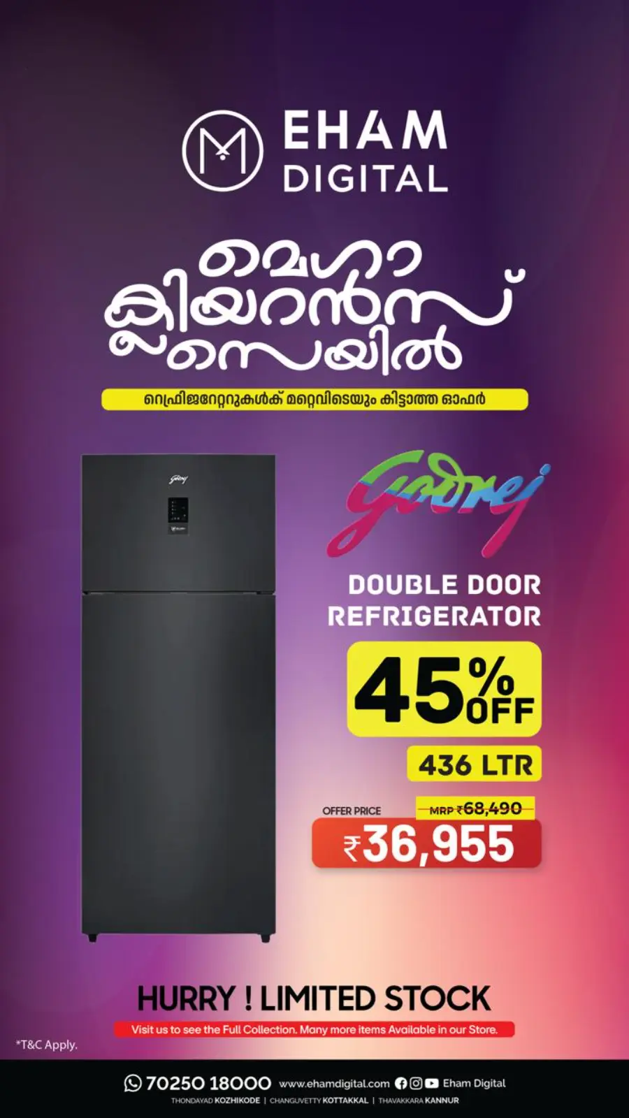 Mega Clearance Sale – Up to 70% OFF! In Eham Digital Calicut