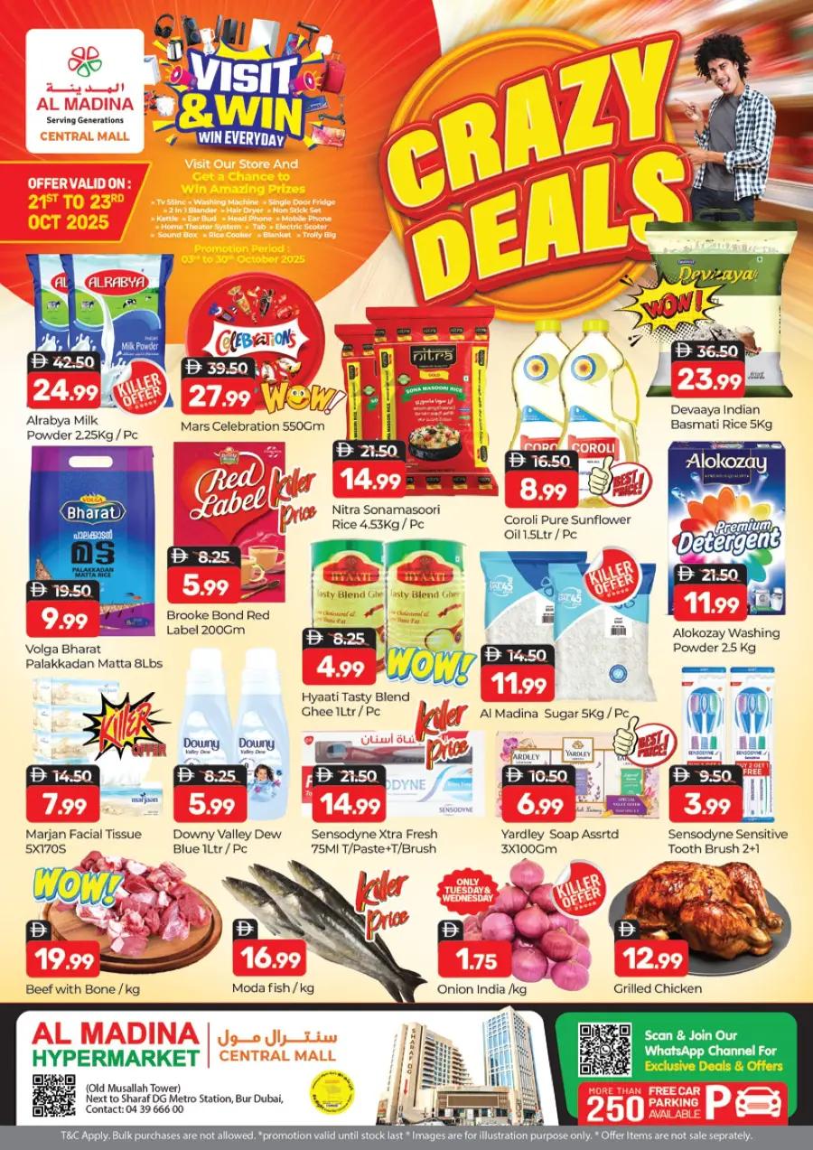 Crazy Deals Crazy Deals In Al Madina Hypermarket Dubai
