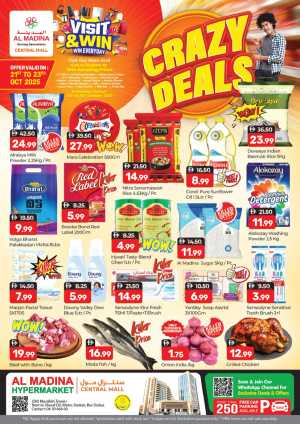 Crazy Deals In Al Madina Hypermarket Dubai