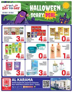 Halloween Scary Deals In Day to Day Dubai
