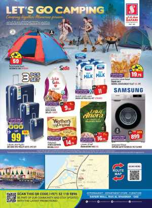 Let’s Go Camping | Outdoor Deals Await In Safari Hypermarket Ras al Khaimah