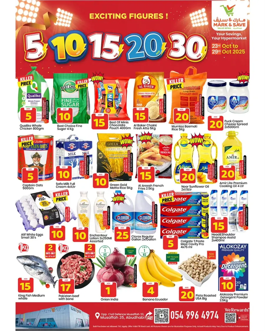 Exciting Figures In Mark & Save Abu Dhabi