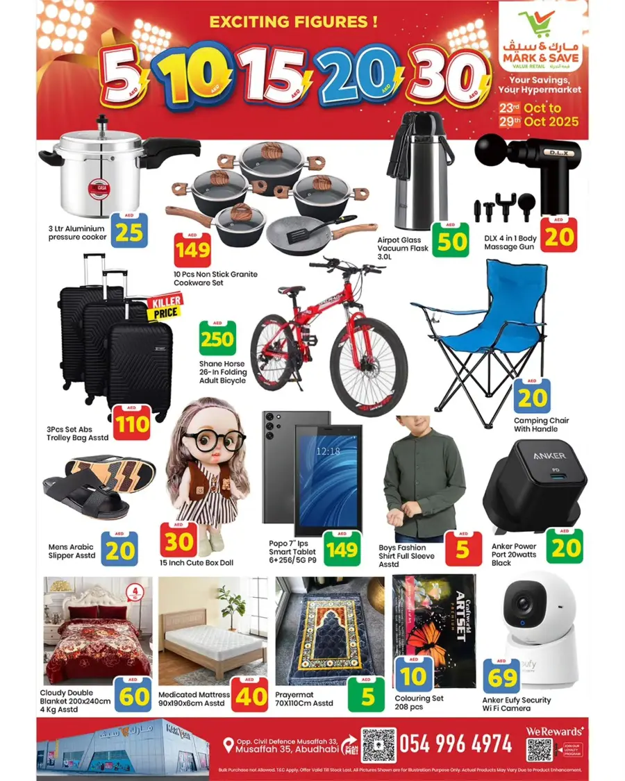 Exciting Figures In Mark & Save Abu Dhabi