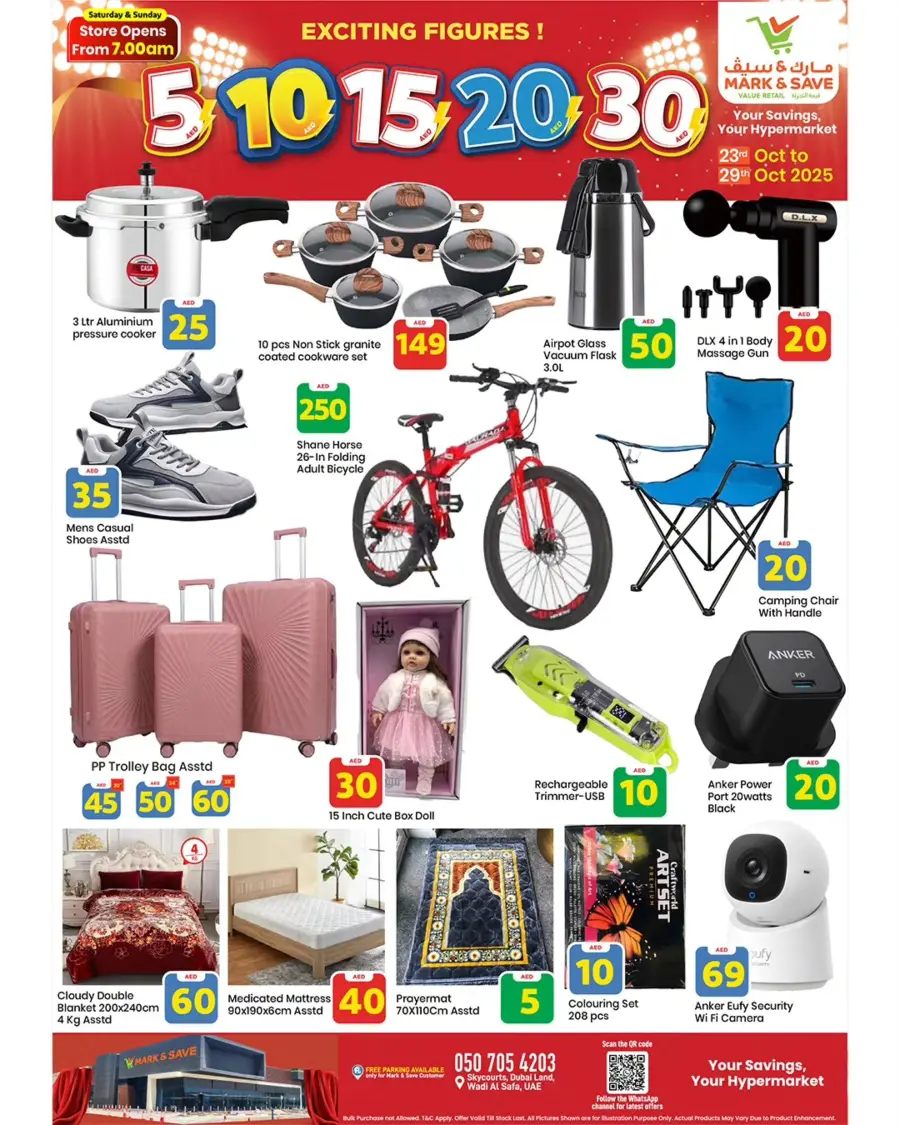 Exciting Figures In Mark & Save Dubai