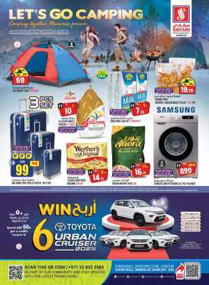 Let's go camping In Safari Hypermarket Sharjah / Ajman