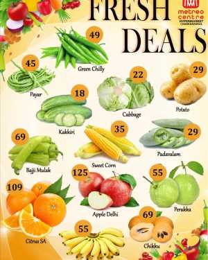 Fresh Deals In Metro Centre Kannur