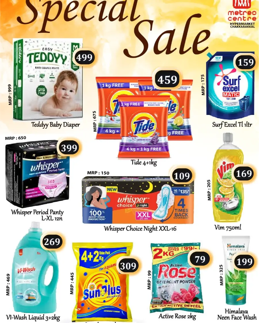 Fresh Deals In Metro Centre Kannur