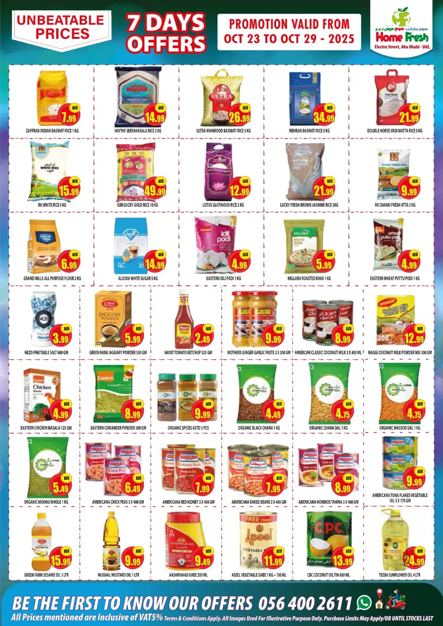 Crazy Deals In Home Fresh Abu Dhabi