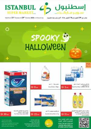 Spooky Halloween | This Week’s Offers In Istanbul Supermarket Dubai,Abu Dhabi,Sharjah / Ajman,Al Ain,Ras al Khaimah