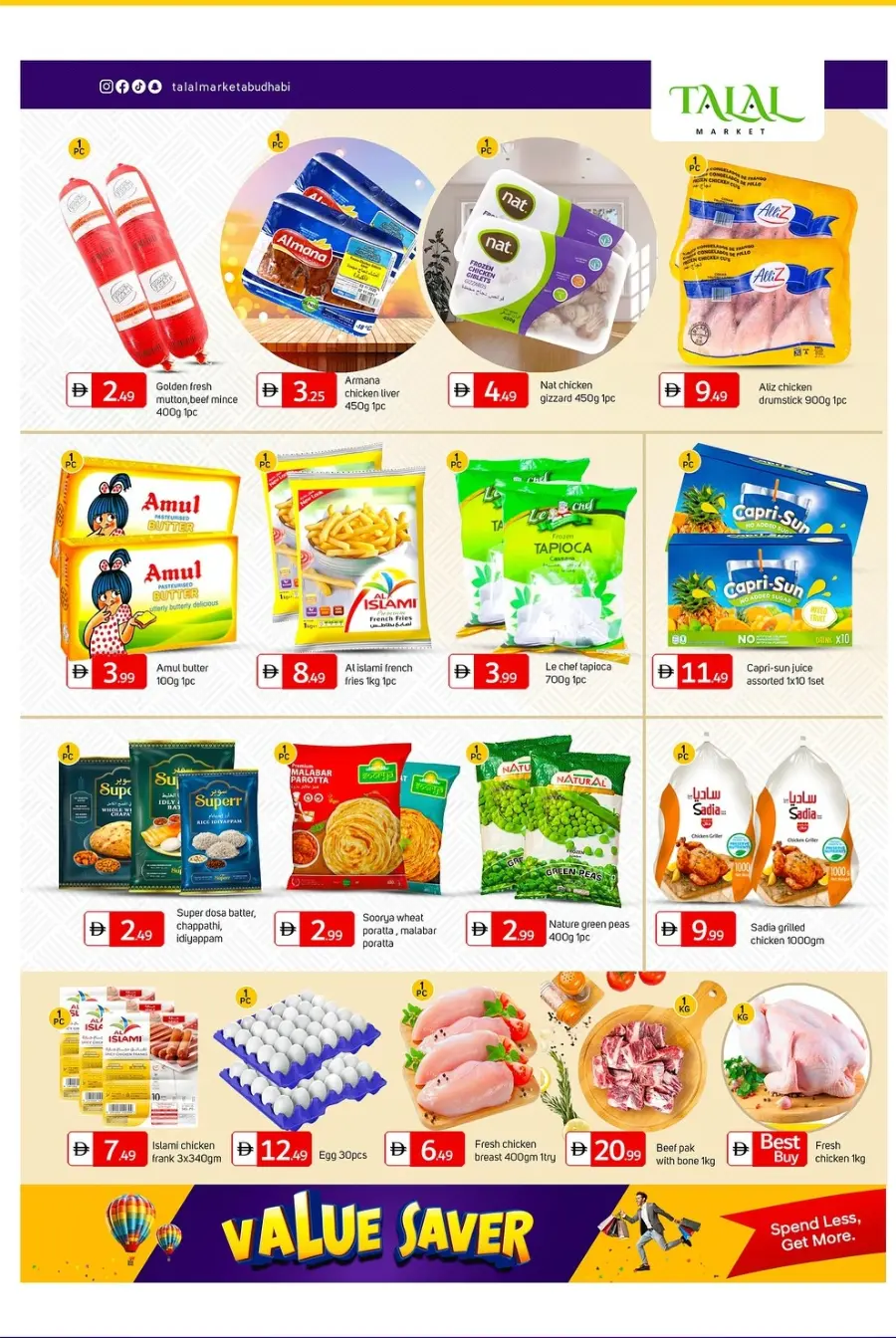 Value Saver Deals In Talal Market Abu Dhabi