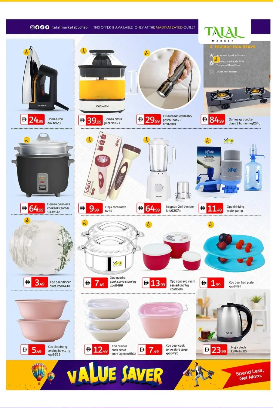 Value Saver Deals In Talal Market Abu Dhabi