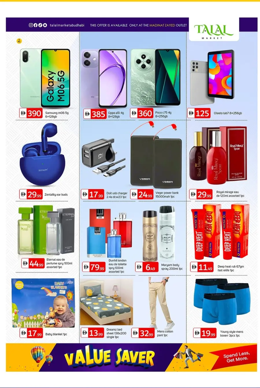 Value Saver Deals In Talal Market Abu Dhabi