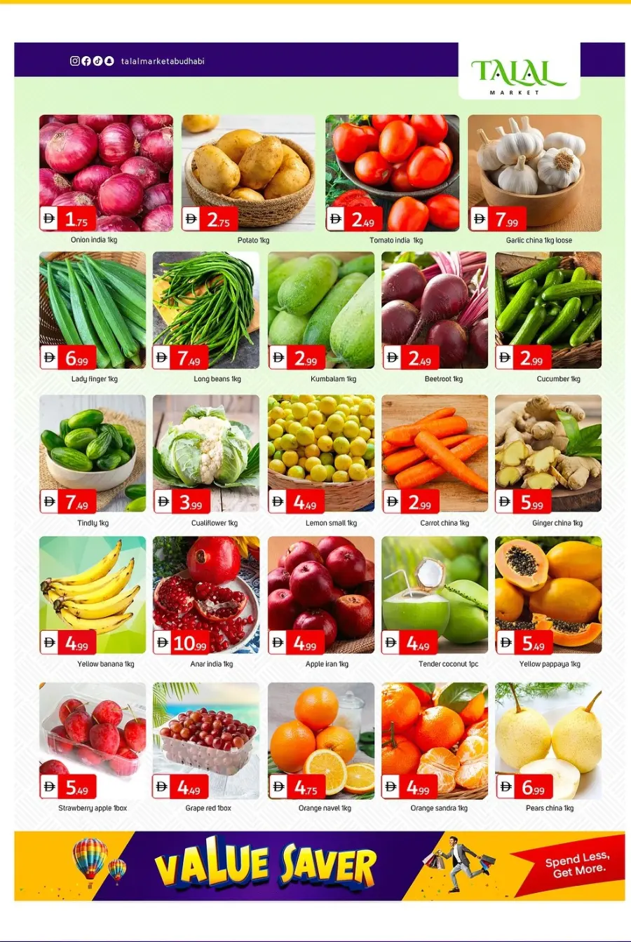Value Saver Deals In Talal Market Abu Dhabi