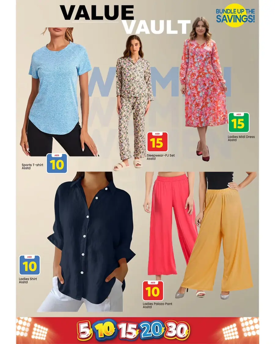 5, 10, 15, 20, 30 Exciting Figures Offer In Mark & Save Abu Dhabi