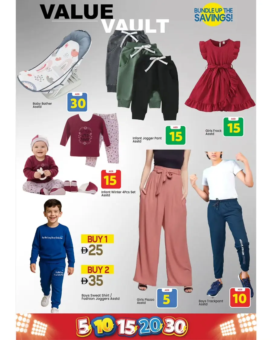 5, 10, 15, 20, 30 Exciting Figures Offer In Mark & Save Abu Dhabi