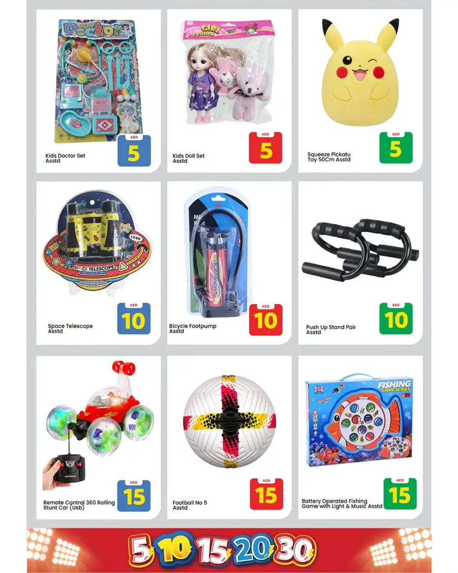 5, 10, 15, 20, 30 Exciting Figures Offer In Mark & Save Abu Dhabi