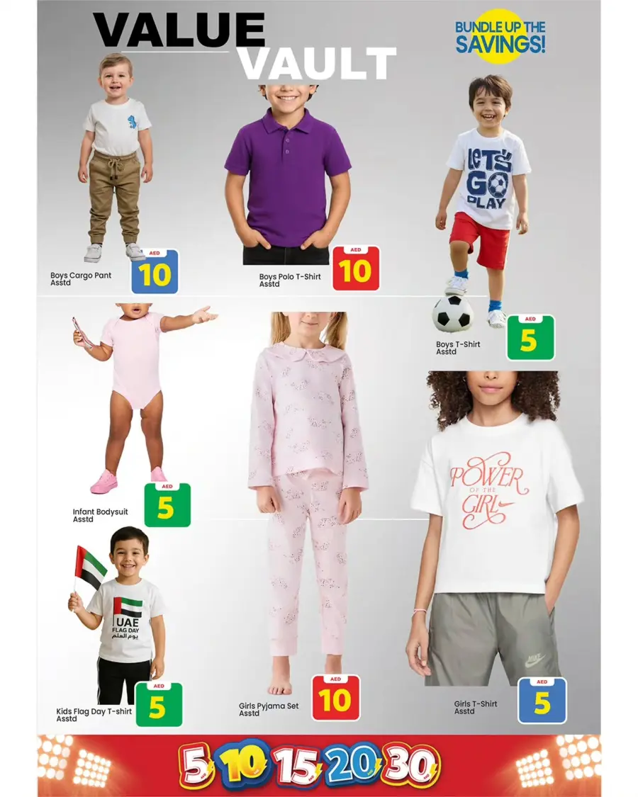 5, 10, 15, 20, 30 Exciting Figures Offer In Mark & Save Abu Dhabi