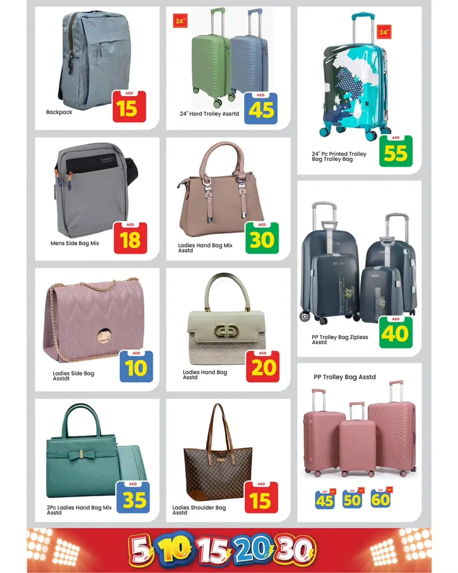 5, 10, 15, 20, 30 Exciting Figures Offer In Mark & Save Abu Dhabi