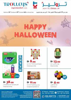 Happy Halloween - Weekly Deals In Trolleys Supermarket Dubai,Sharjah / Ajman