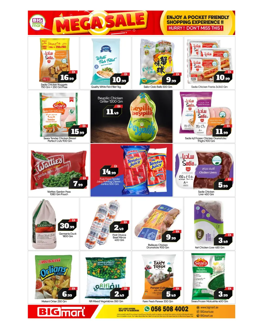 Weekend Mega Sale In BIG mart Abu Dhabi