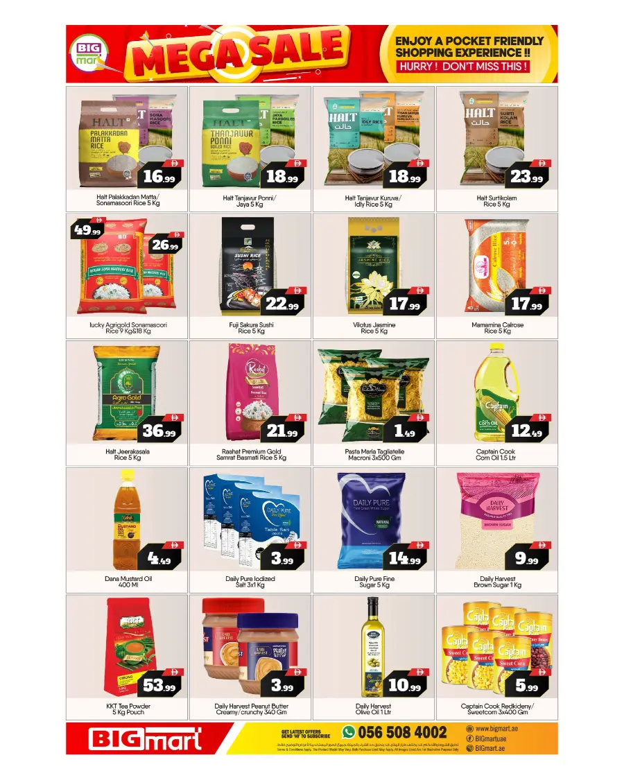 Weekend Mega Sale In BIG mart Abu Dhabi