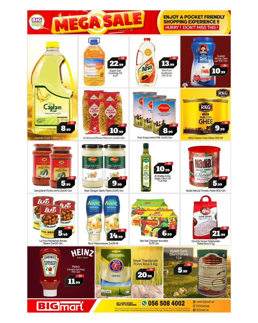 Weekend Mega Sale In BIG mart Abu Dhabi
