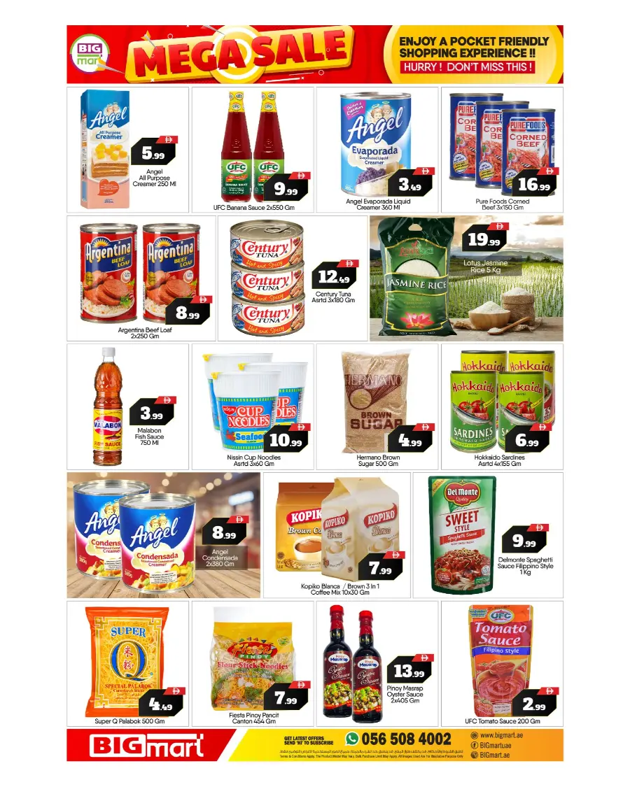 Weekend Mega Sale In BIG mart Abu Dhabi