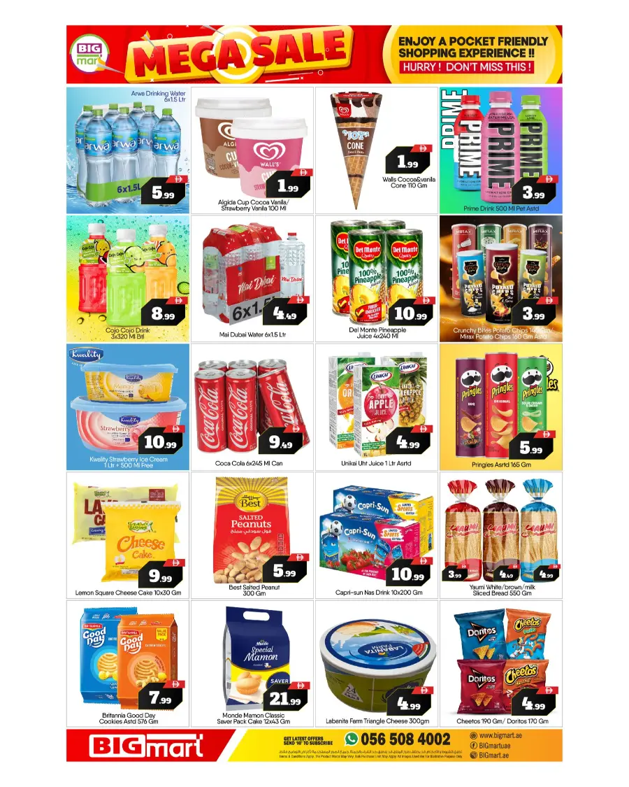 Weekend Mega Sale In BIG mart Abu Dhabi
