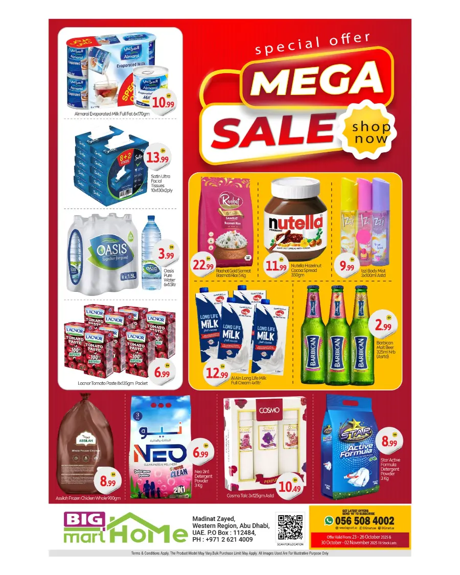 Mega Sale In BIG mart Abu Dhabi
