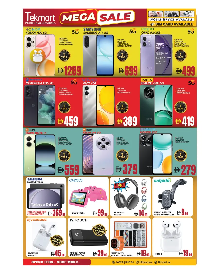 Mega Sale In BIG mart Abu Dhabi