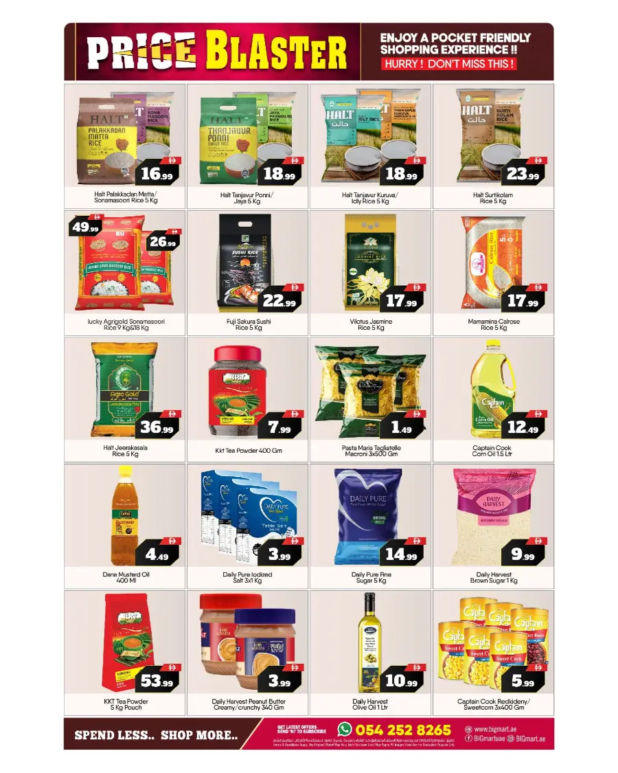 Price blaster In BIG mart Abu Dhabi