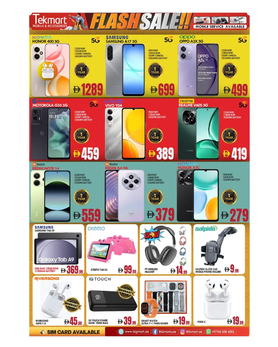Flash sale In BIG mart Abu Dhabi