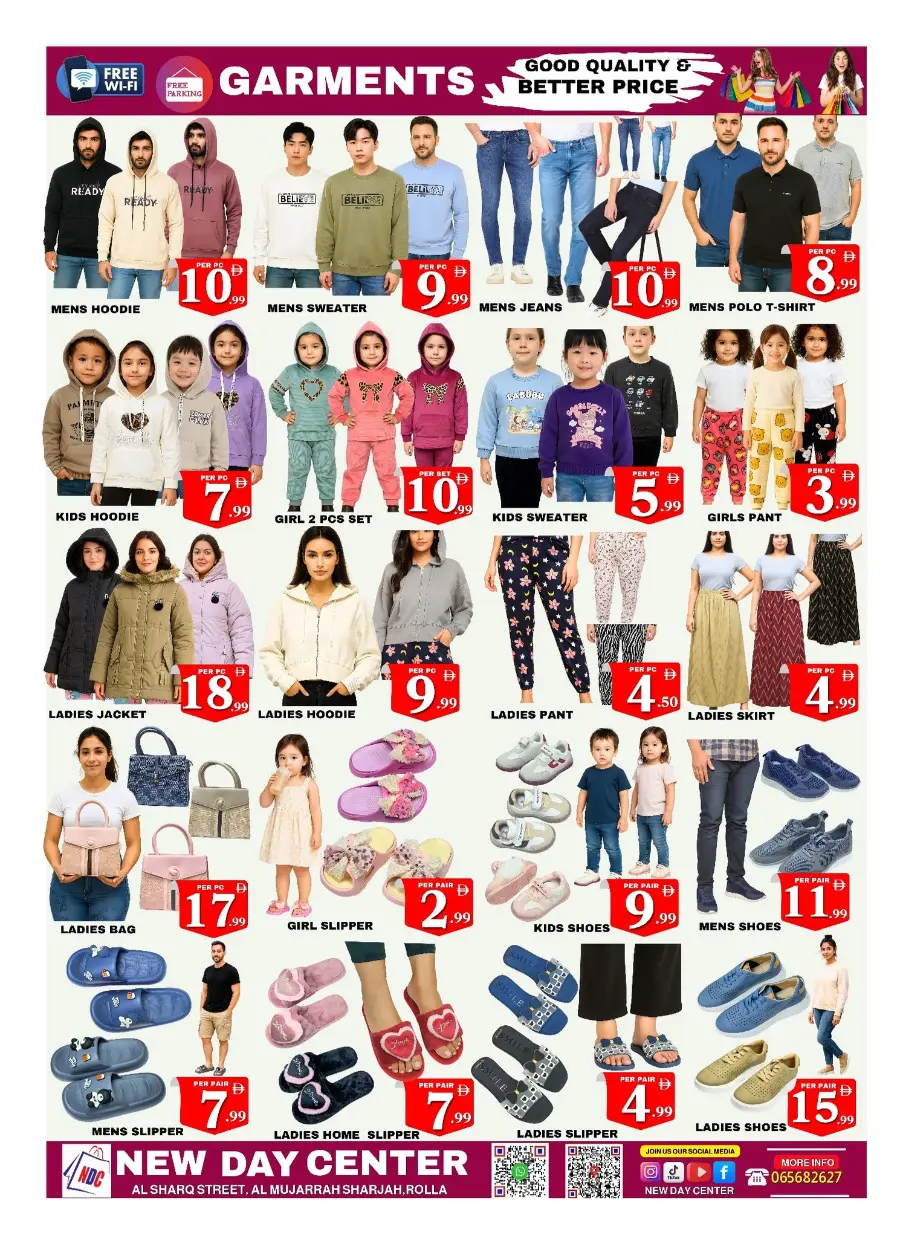 Shop more save more In New Day Centre Sharjah / Ajman