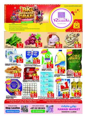Big weekend grab In Rawabi Market Sharjah / Ajman