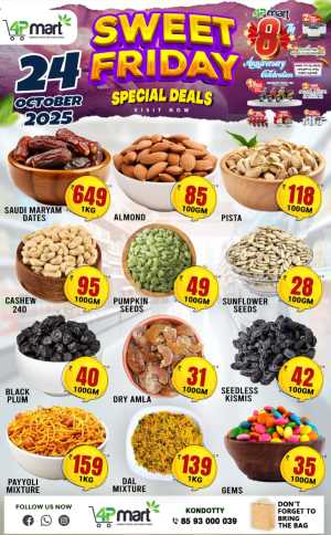 Sweet Friday Deals In 4P Mart Malappuram