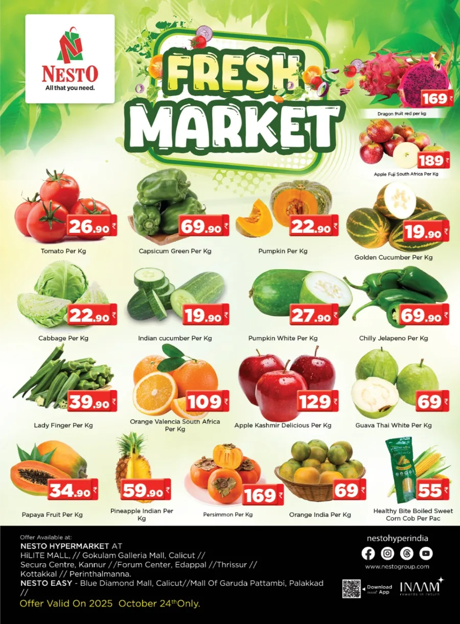 Fresh Deals Fresh Deals In Nesto Hypermarket Calicut