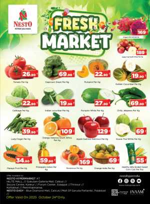 Fresh Deals In Nesto Hypermarket Calicut,Malappuram,Kannur,Thrissur,Palakkad